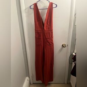Wide leg jumpsuit